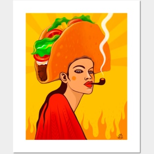 Burrito Posters and Art